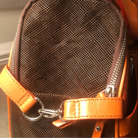 Cole Haan dog carrier orange tote - Picture 8 of 8